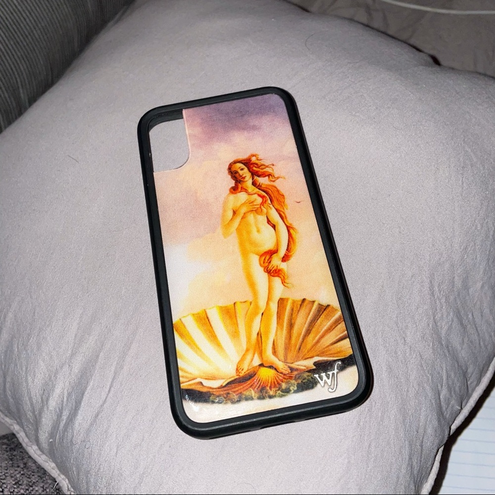 Venus Goddess Wildflower Case for iPhone X/XS